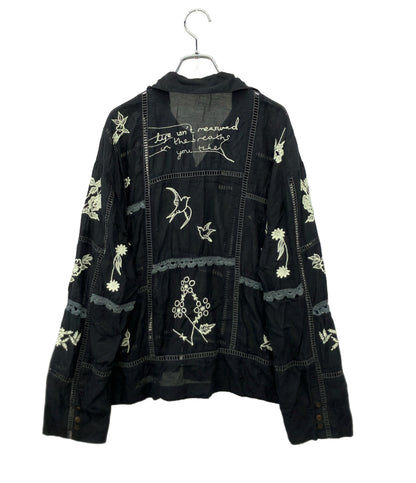 TODAYFUL 長袖シャツ Embroidery Patchwork Shirts レディース SIZE F (M) トゥデイフル