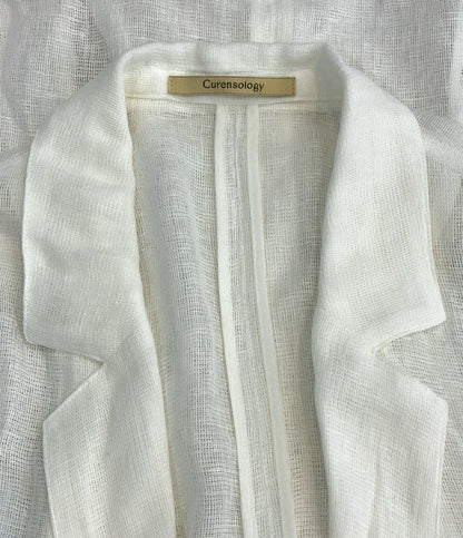 Curensology シアーテーラードジャケット レディース SIZE F (M) カレンソロジー