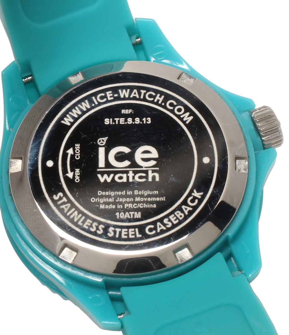 美品 ice watch 腕時計 クオーツ グリーン レディース アイスウォッチ