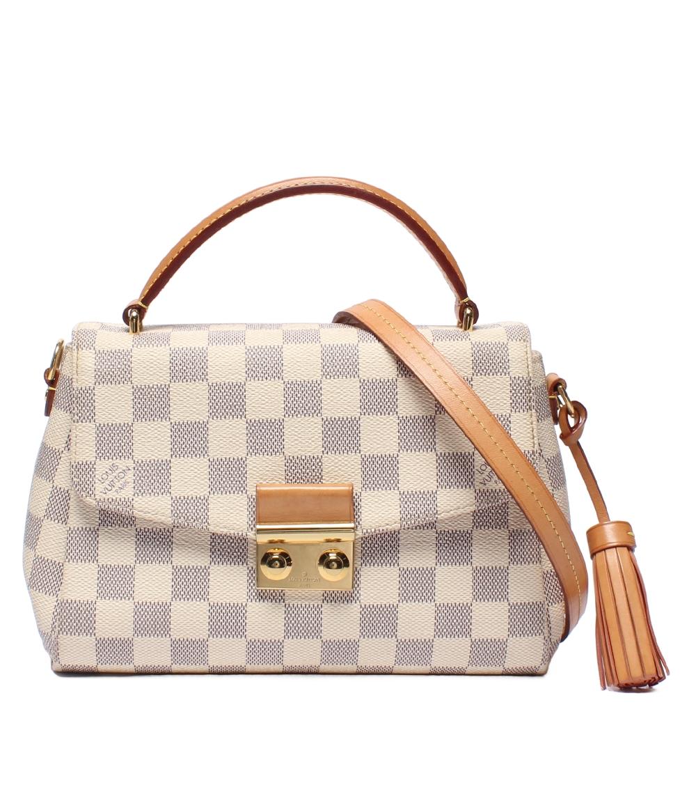 LOUIS VUITTON 2way ハンドバッグ ショルダーバッグ 肩掛け クロワゼット ダミエアズール N41581 レディース ルイ・ヴィトン
