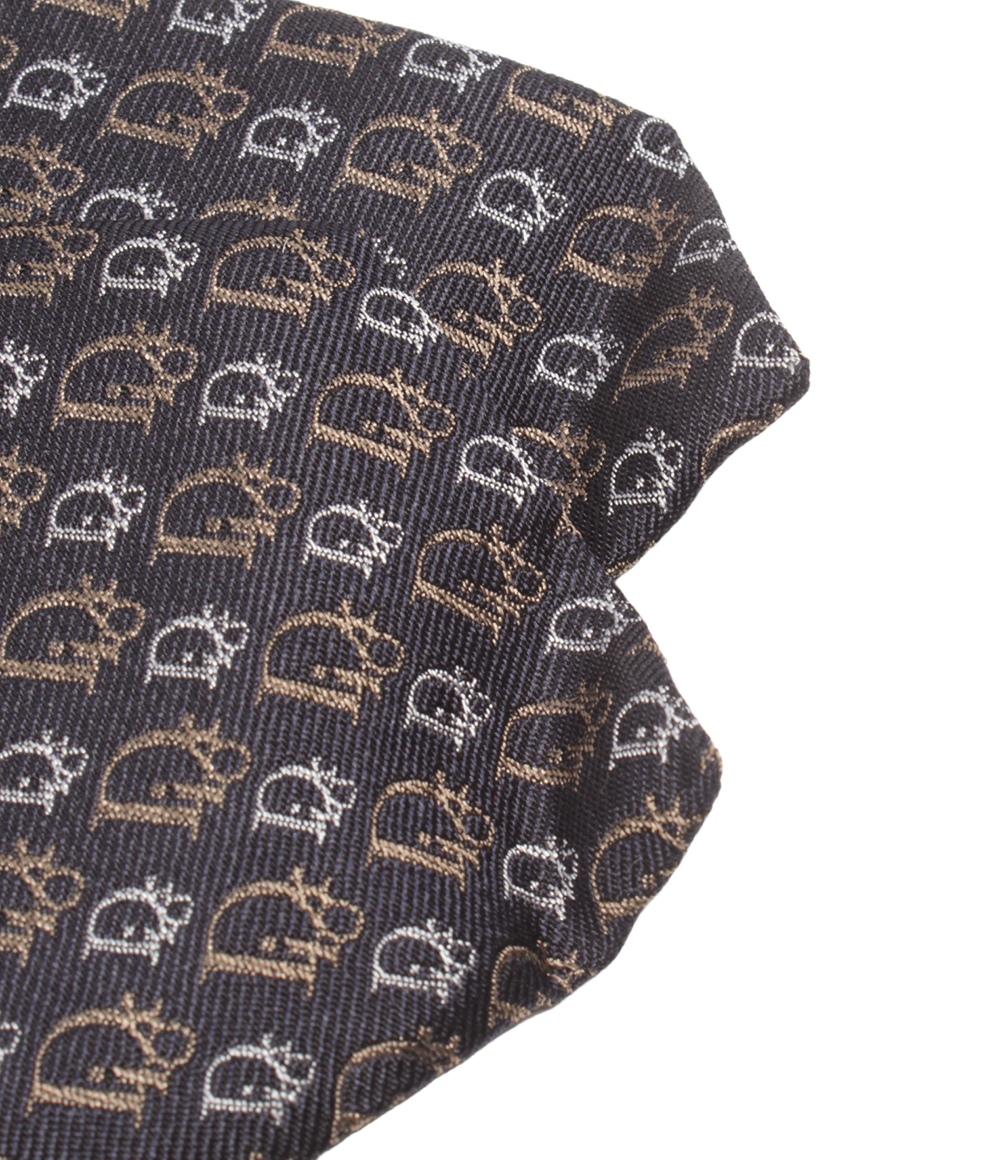 美品 クリスチャンディオール ネクタイ シルク100％ メンズ Christian Dior