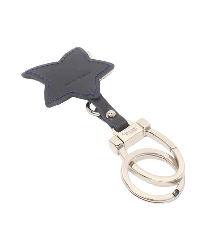 美品 Longchamp チャーム キーリング スターモチーフ ユニセックス ロンシャン