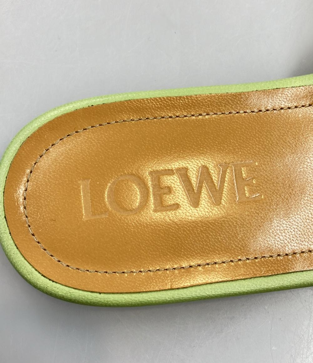 LOEWE スライドサンダル アナグラム パデッド レディース SIZE 36 (22cm) ロエベ
