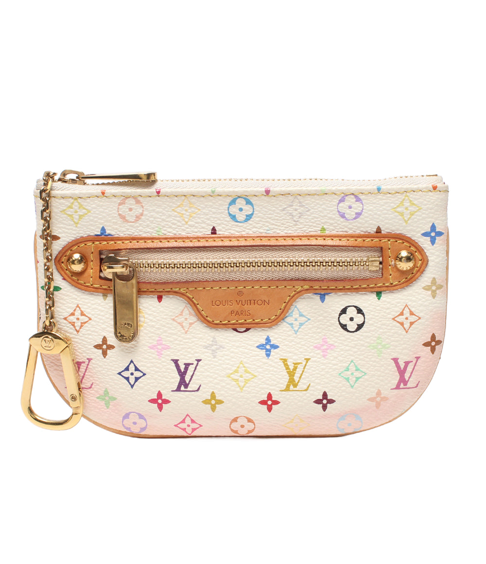 LOUIS VUITTON ポーチ カラビナ付き ポシェットMM マルチカラー M60028 レディース ルイ・ヴィトン