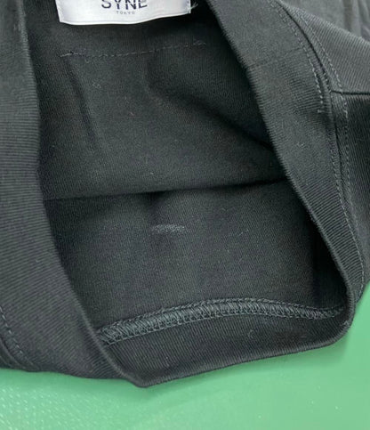 シン バルーンスリーブ半袖Tシャツフレアロングワンピース レディース SIZE XS SYNE