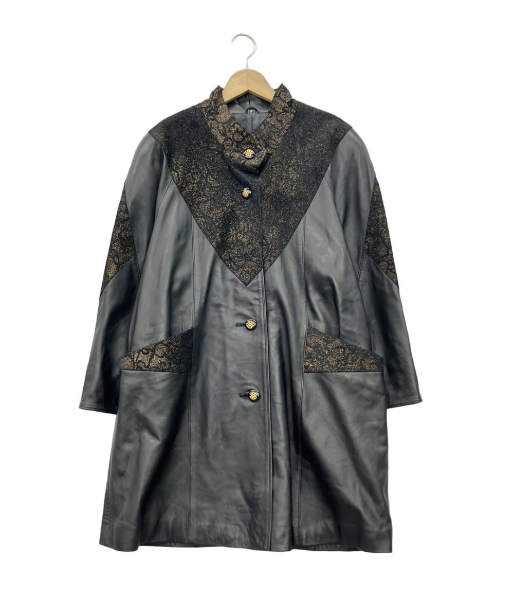 パルティナ ラムレザージャケット レディース SIZE F (M) Partina