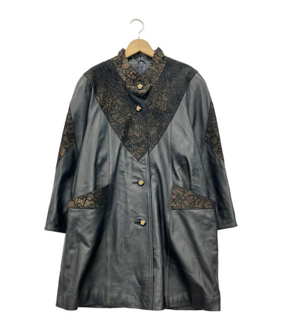 パルティナ ラムレザージャケット レディース SIZE F (M) Partina