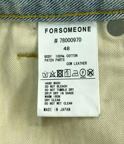 FORSOMEONE ワイドデニムパンツ 78000970 メンズ SIZE 48 (L) フォーサムワン