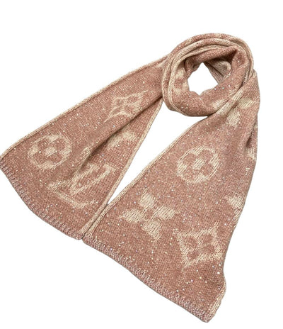 LOUIS VUITTON マフラー エシャルプ モノグラム グリッター 401910 レディース ルイ・ヴィトン