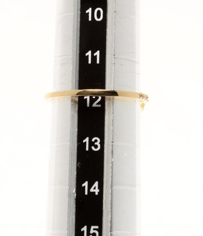 美品 COCOSHNIK リング 指輪 K18 ダイヤ レディース SIZE 12号 ココシュニック