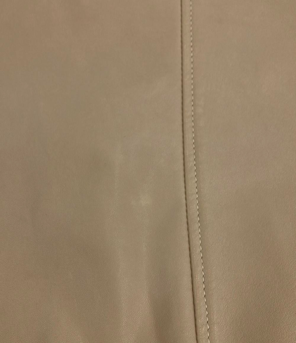 BARNEYS NEW YORK シングルライダースジャケット 羊革 レディース SIZE 38 (S) バーニーズ ニューヨーク —