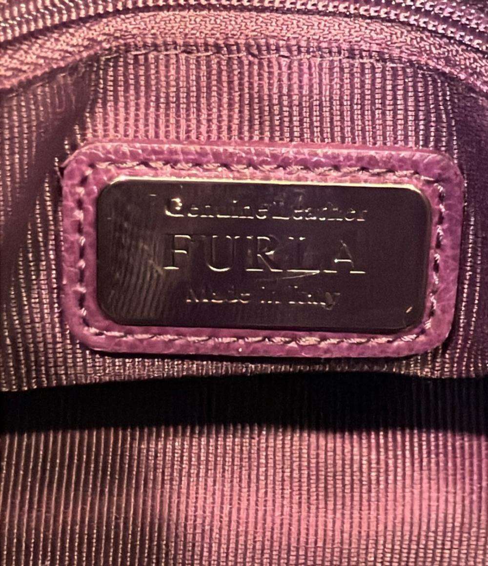 美品 FURLA 2way ハンドバッグ ショルダーバッグ 斜め掛け レザー レディース フルラ