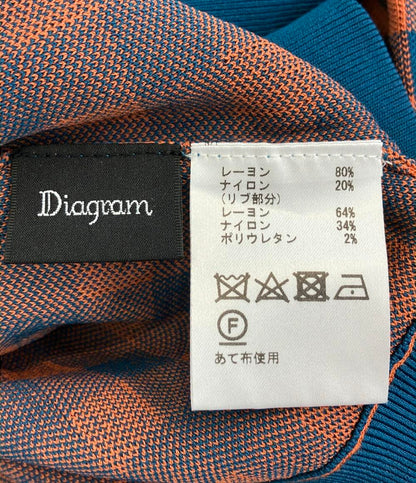 美品 ダイアグラム カーディガン レディース SIZE 36 (XS) Diagram