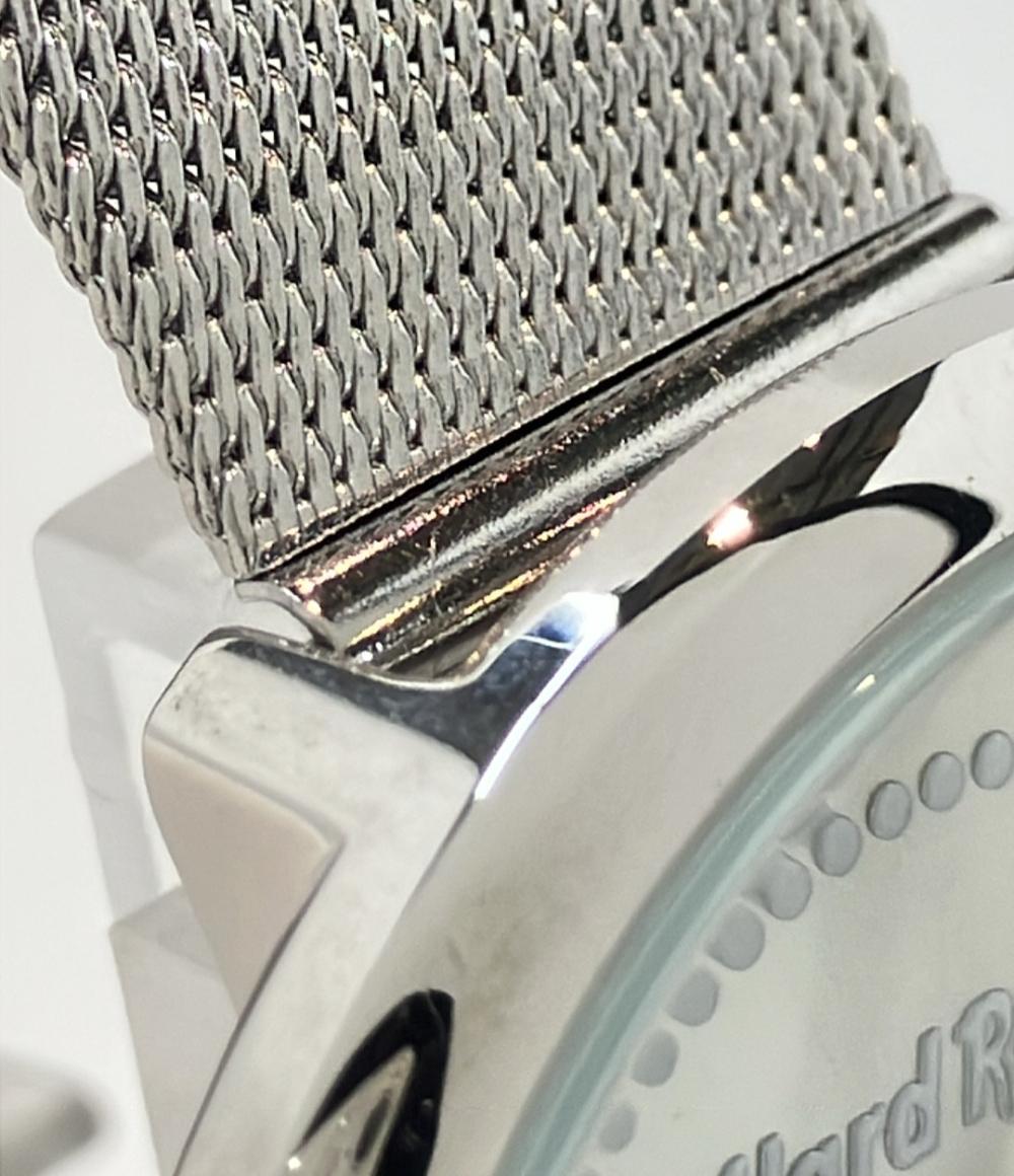 ハードロック 腕時計 クオーツ シルバー メンズ HARD ROCK