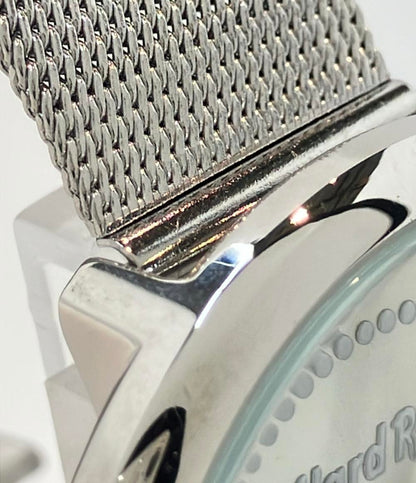 ハードロック 腕時計 クオーツ シルバー メンズ HARD ROCK