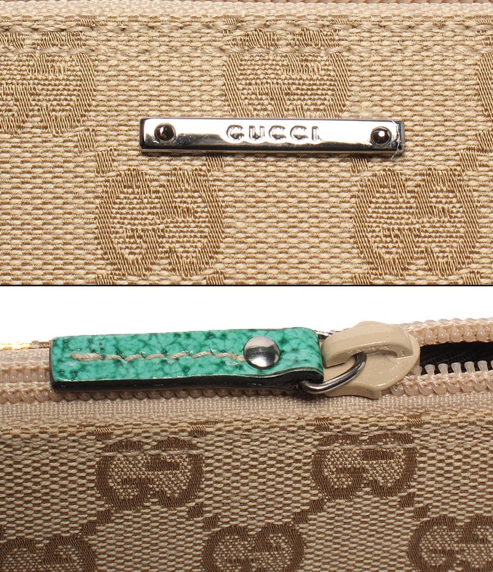 美品 ポーチ ハンドバッグ GGキャンバス 07198 2123 レディース グッチ