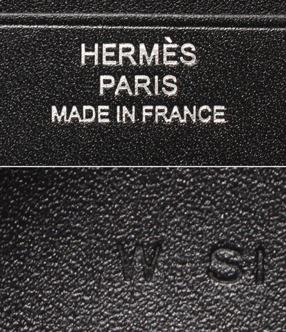美品 HERMES カードケース W刻印 シュヴァル ピクト レディース メンズ エルメス