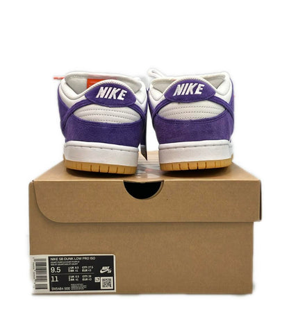NIKE ローカットスニーカー コートパープル ガム SB ダンク LOW PRO ISO DV5464-500 メンズ SIZE 27.5 (L) ナイキ