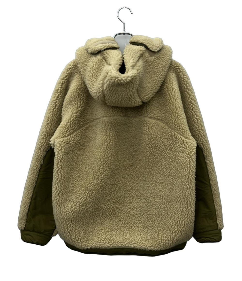 COMFY OUTDOOR GARMENT パーカー フリース ボア ウサギ耳 内側メッシュ 17AW RABBIT HOODY CMF1702-FJ01J メンズ SIZE M