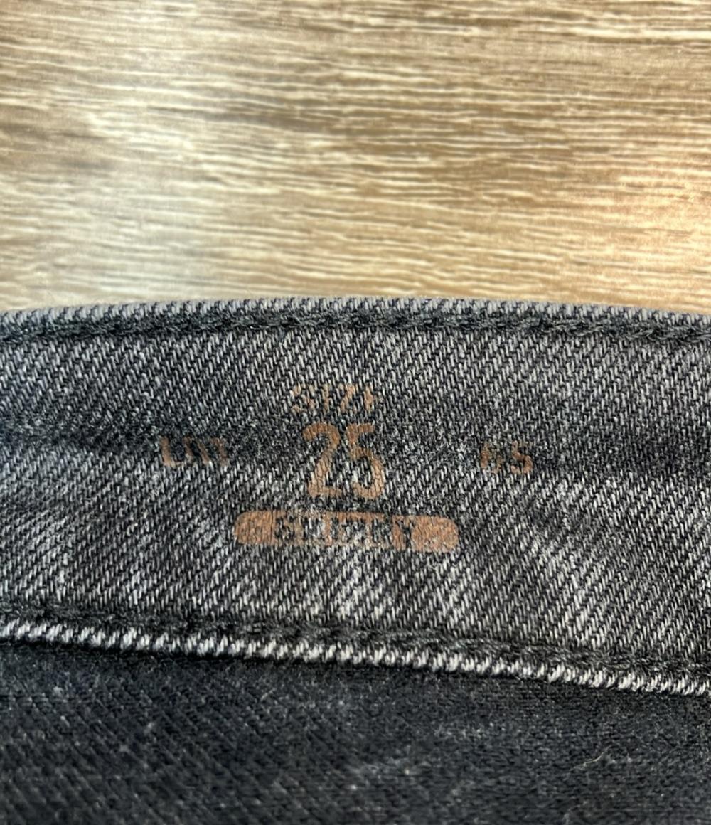 GUCCI デニムパンツ パンサー ストレッチ カットオフ 447711 レディース SIZE 25 (M) グッチ
