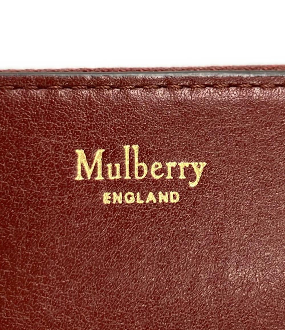 MULBERRY ラウンドファスナー長財布 レザー レディース マルベリー