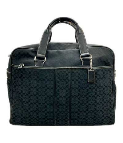 コーチ ブリーフケース ショルダーバッグ 2WAY キャンバス ミニシグネチャー F70181 レディース COACH