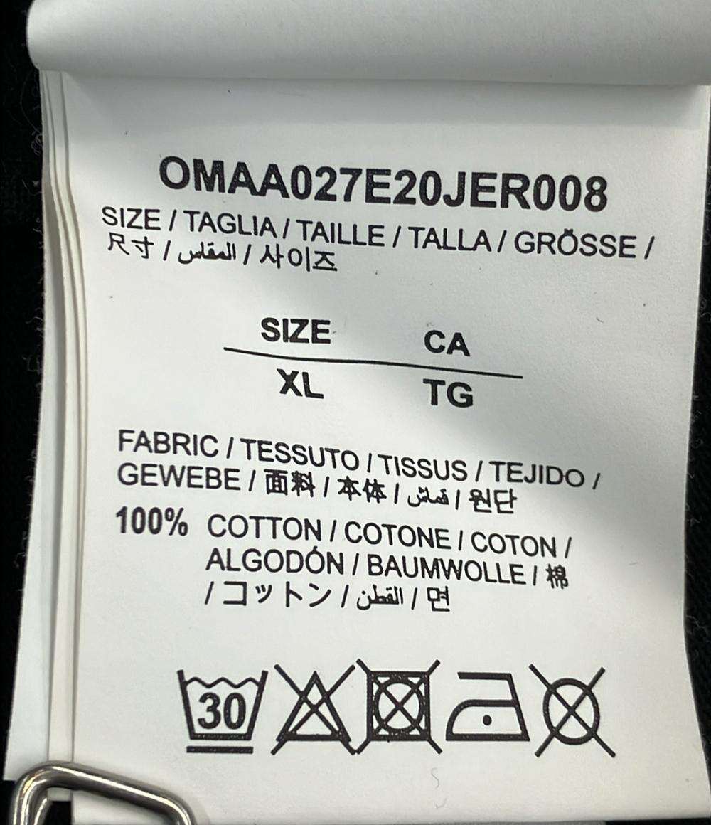 OFF-WHITE 半袖Tシャツ カラヴァッジョ OMAA027E20JER008 メンズ SIZE XL オフホワイト