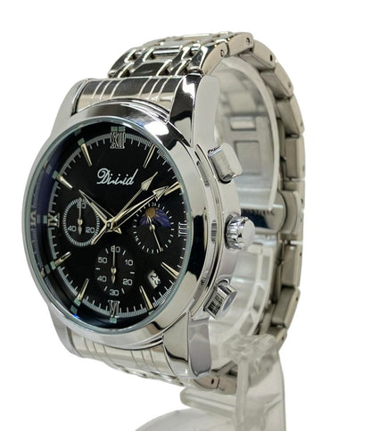 DIZIZID 腕時計 クオーツ ブラック DBS-A057 メンズ