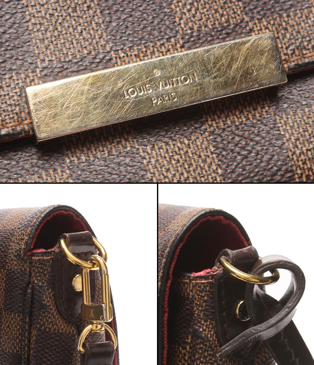 LOUIS VUITTON ショルダーバッグ 斜め掛け 肩掛け フェイボリットMM ダミエ N41129 レディース ルイ・ヴィトン