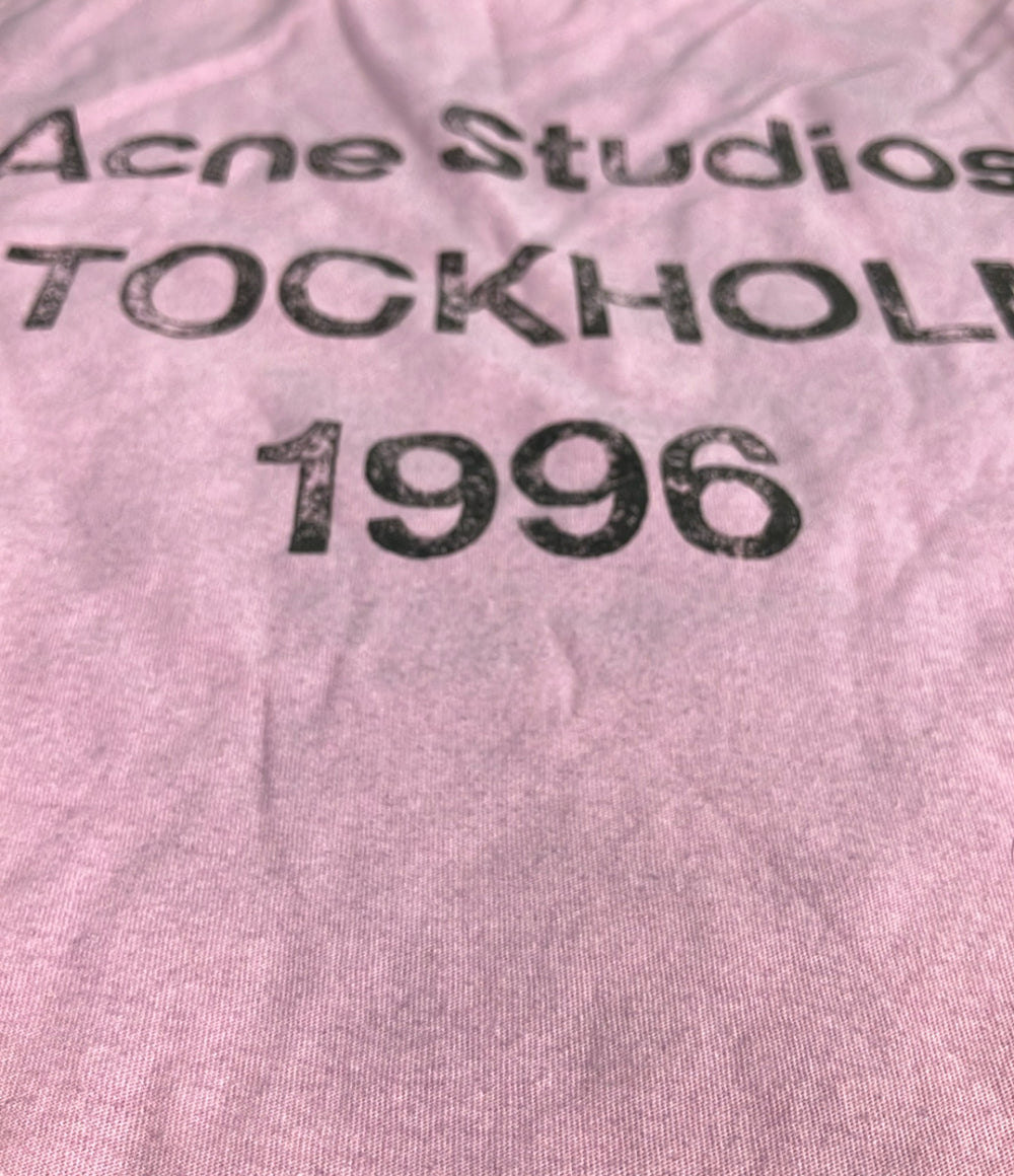Acne Studios 半袖 スプレー加工ロゴTシャツ ダメージ加工 FN-UX-TSH1000013  CL0196 メンズ レディース SIZE XS アクネ ストゥディオズ
