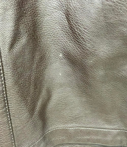 Emmauela レザージャケット 羊革 タグ付き メンズ SIZE 50 (XL) エマウエラ