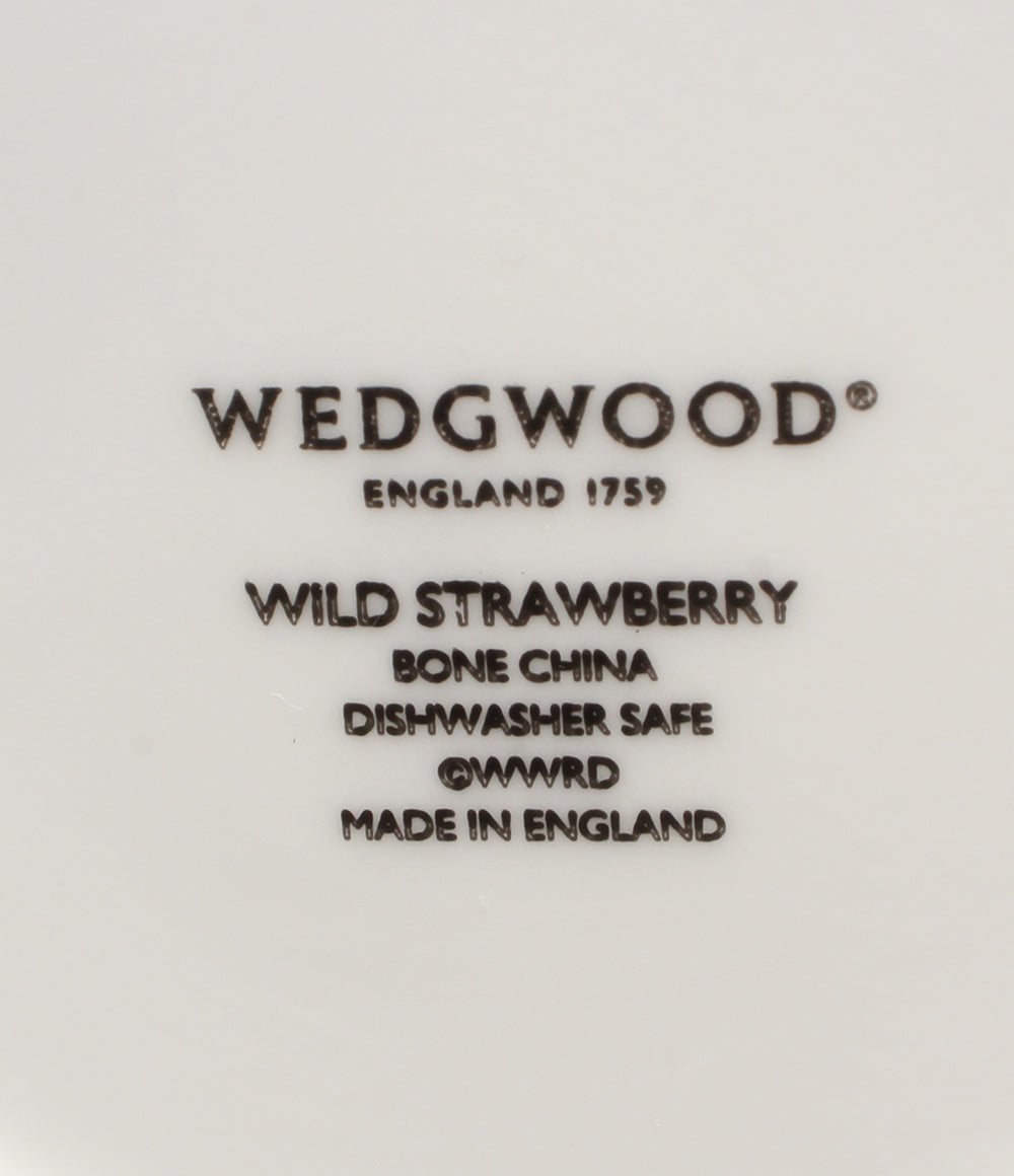 美品 WEDGWOOD マリアージュボウル 皿 2点セット 20cm ワイルドストロベリー ウェッジウッド
