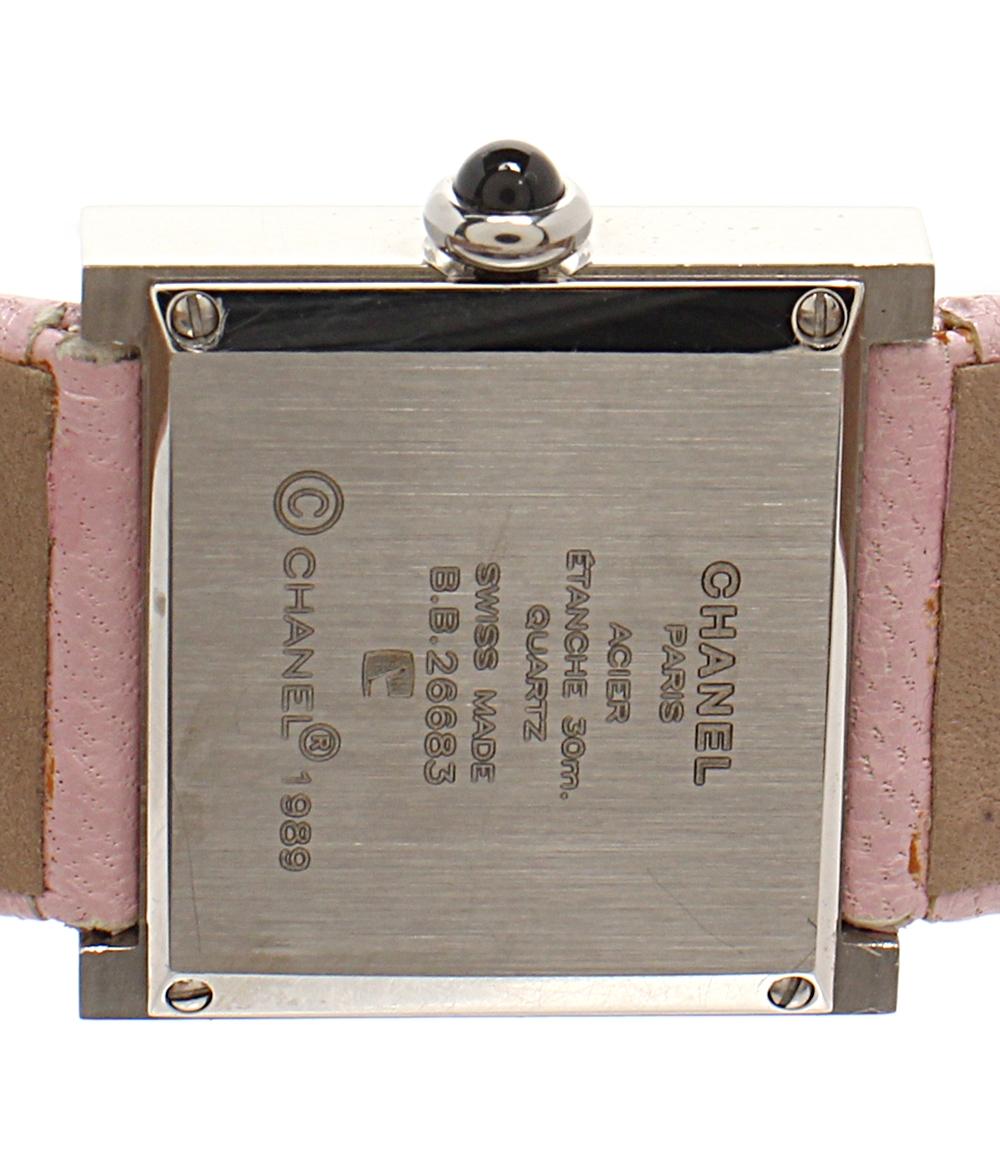 CHANEL 腕時計 クオーツ ホワイト H0572 レディース シャネル