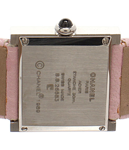 CHANEL 腕時計 クオーツ ホワイト H0572 レディース シャネル