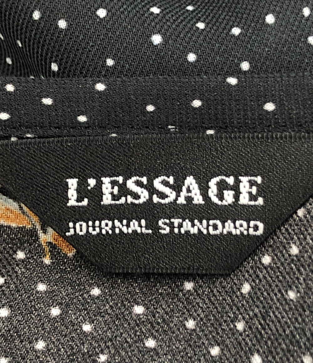 長袖ワンピース ドットフラワー柄      レディース  (複数サイズ) JOUNAL STANDARD L’ESSAGE