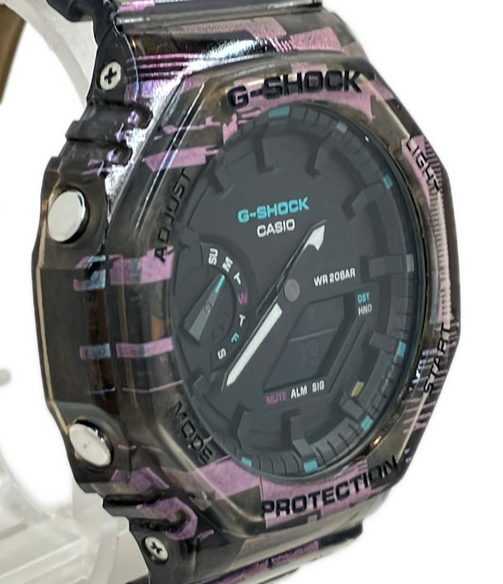 美品 CASIO 腕時計 G-SHOCK クオーツ ブラック GA-2100NN メンズ カシオ