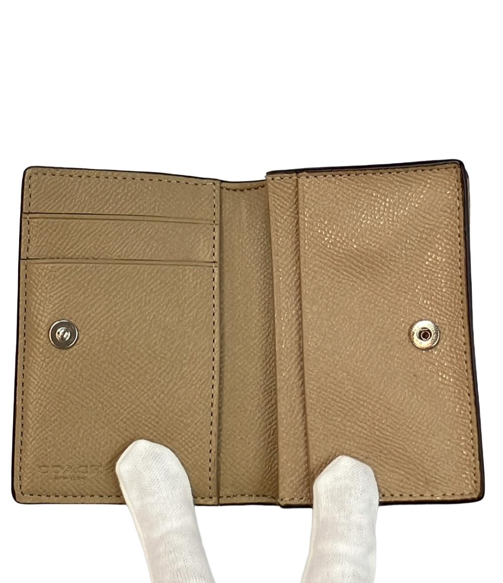 COACH 名刺入れ ベージュ 保存袋付き COACH 名刺入れ ベージュ