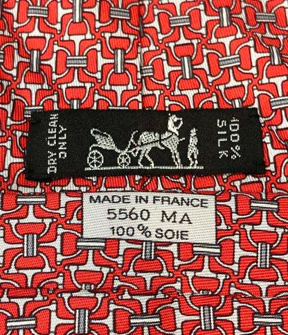 美品 エルメス ネクタイ シルク100% メンズ HERMES