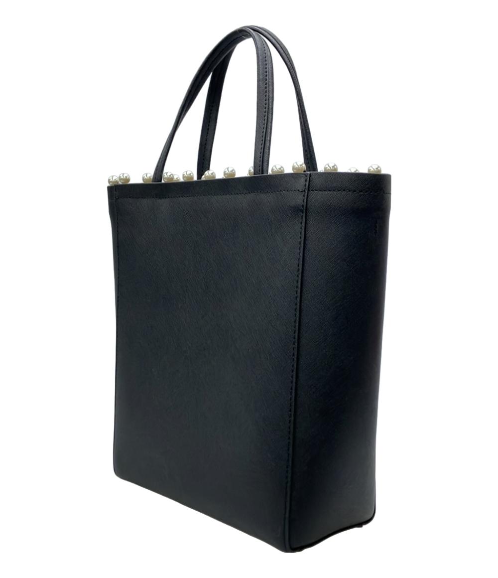 美品 TOCCA 2way ハンドバッグ ショルダーバッグ 斜め掛け ビジュー レディース トッカ