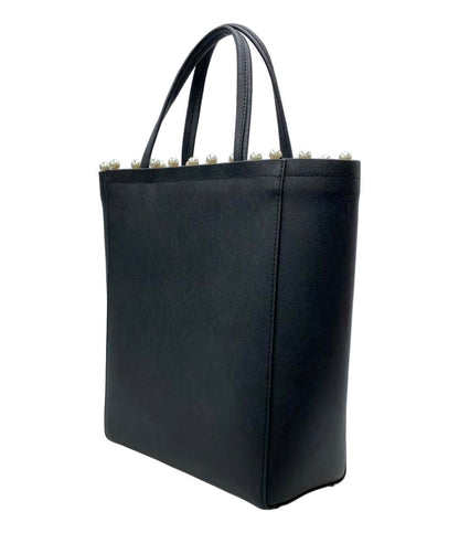 美品 TOCCA 2way ハンドバッグ ショルダーバッグ 斜め掛け ビジュー レディース トッカ