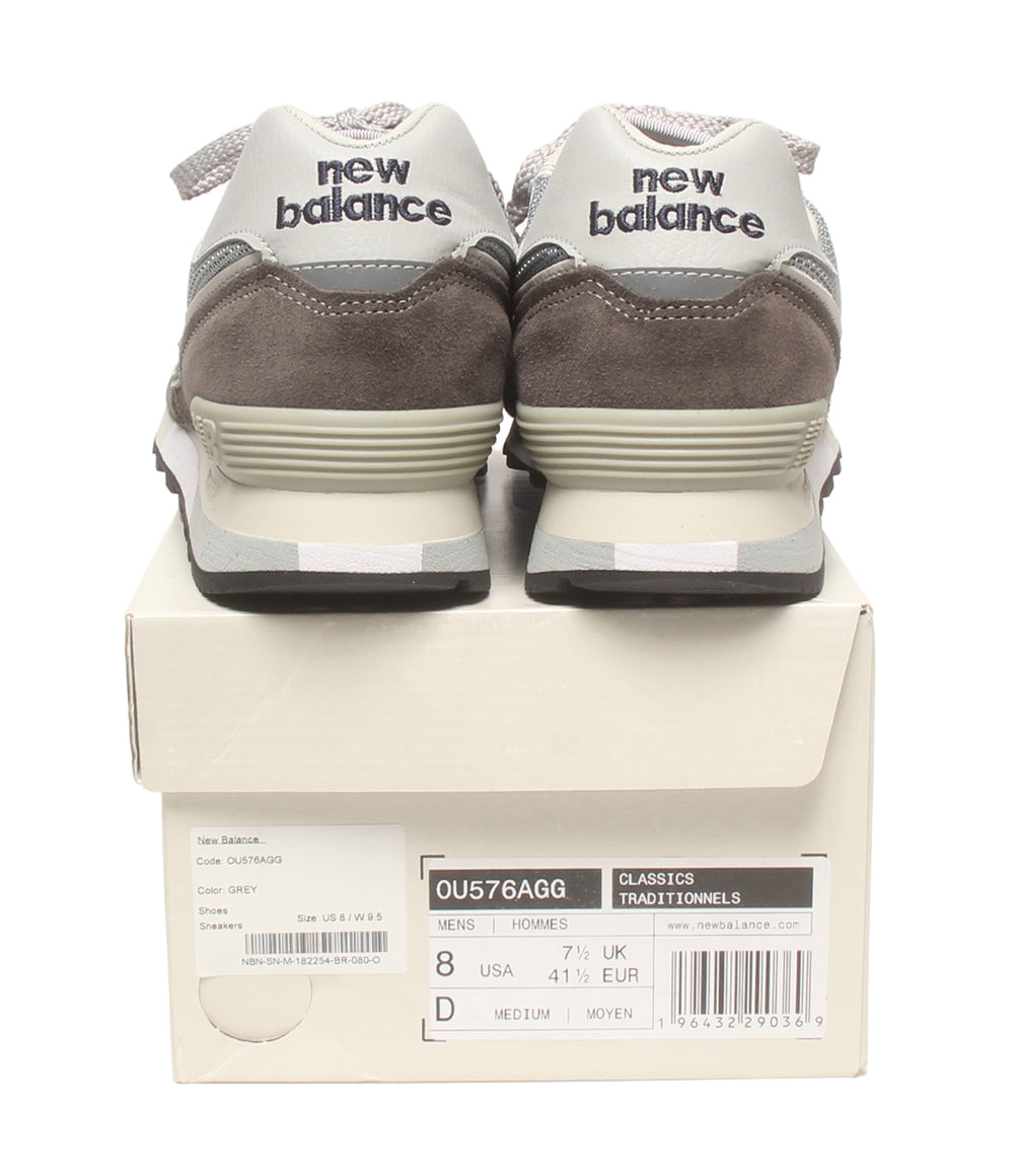 美品 NEW BALANCE ローカットスニーカー OU576AGG メンズ SIZE USA 8 ニューバランス