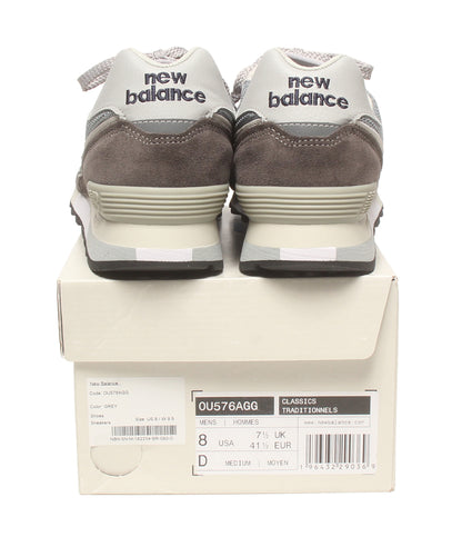 美品 NEW BALANCE ローカットスニーカー OU576AGG メンズ SIZE USA 8 ニューバランス