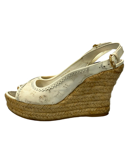 LOUIS VUITTON ウェッジソールサンダル CL1019 レディース SIZE 36 1/2 ルイ・ヴィトン