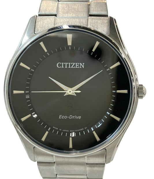 シチズン 腕時計 ソーラー ブラック E031-S103720 メンズ CITIZEN