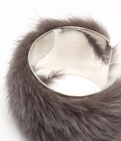 美品 COMME CA バングル ファー レディース コムサ