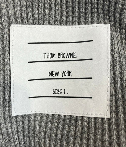 THOM BROWNE パーカー チャンキーワッフル ジップアップ インポート メンズ SIZE 1 (S) トムブラウン