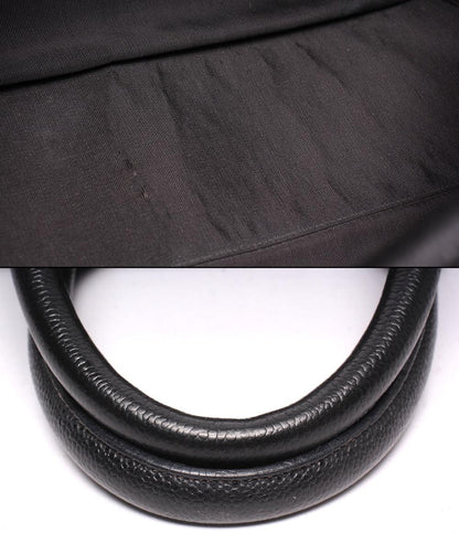 訳あり CHANEL ハンドバッグ ミニボストンバッグ 8番台 キャビアスキン レディース シャネル