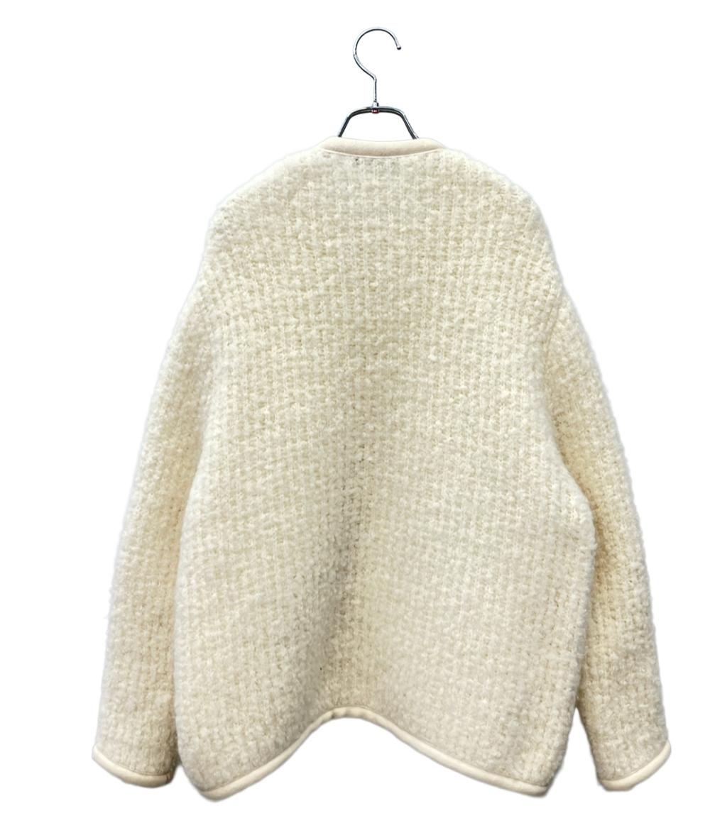 Drawer 長袖 ボタンニットカーディガン レディース SIZE 8 ドゥロワー