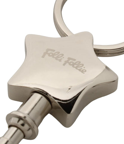 美品 Folli Follie キーリング 星 スターモチーフ レディース メンズ フォリフォリ