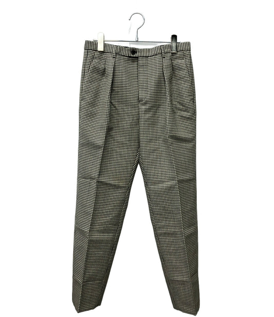 SAINT LAURENT スラックスパンツ TAPERED SLACKS  チェック柄 682379 メンズ SIZE 44 (XS) サンローラン